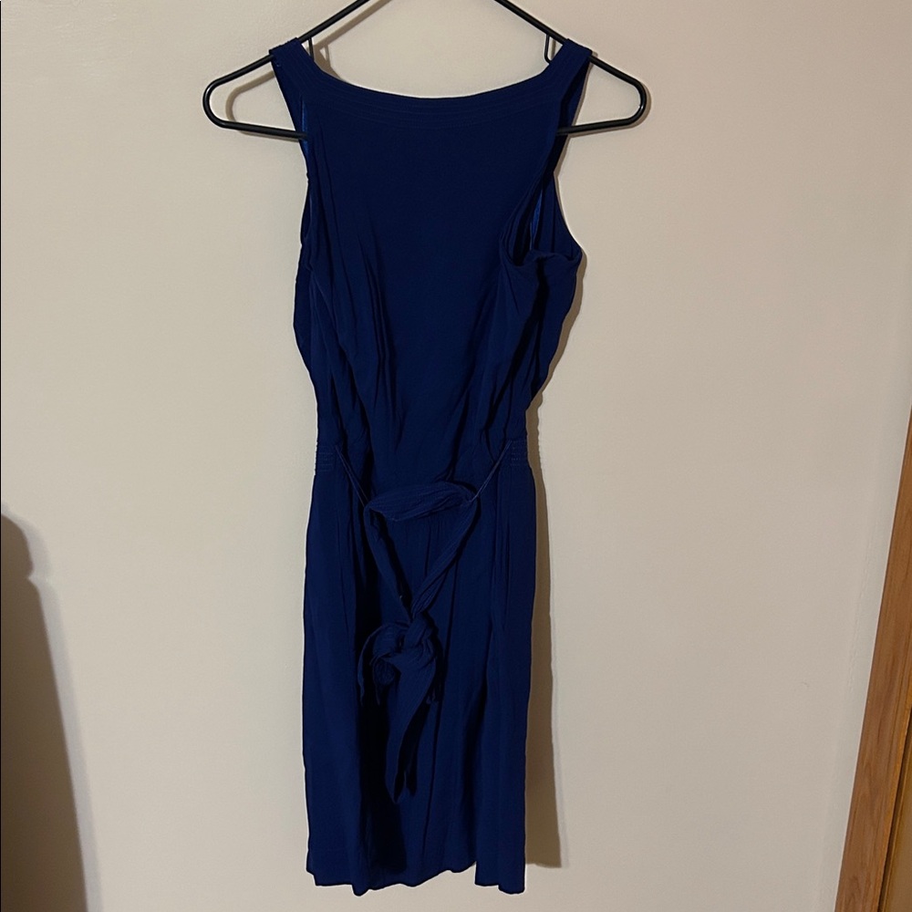 White House Black Market Party Dress Knee Length Ruffle career size M - Picture 4 of 6